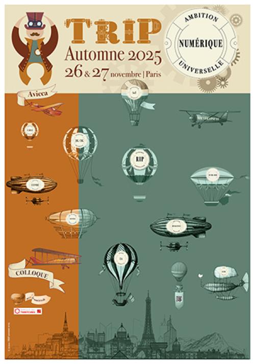 Affiche du colloque d'automne TRIP 2025